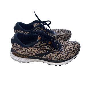 Brooks Adrenaline GTS 20 Leopard PRINT Women 9.5 B Running Sneakers